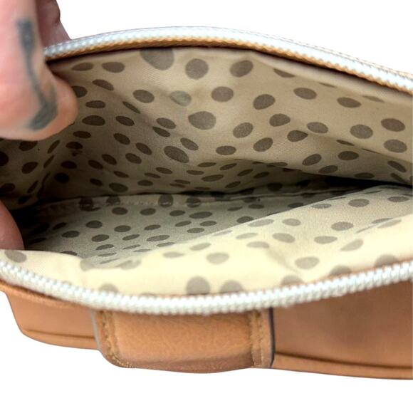 Women's Relic Brown Vegan Leather Wallet Checkbook CC ID Organizer - Picture 7 of 8